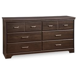 South Shore 3177010 Versa Collection Triple Dresser, Ebony