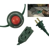 Westinghouse 3-Outlet Green Lighted Foot Tapper Extension Cord - 9'