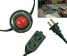Westinghouse 3-Outlet Green Lighted Foot Tapper Extension Cord - 9'