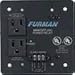 Furman MP-20Q Power Relay Accessory Mounts in Quad Electrical Box, 20 Amp, Two Outlets, Remote Turn-on from Maintained 8-15 Volt DC Supply