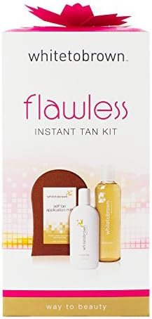 whitetobrown Flawless Instant Tan Kit by whitetobrown