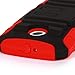 E LV oto E Case, Motorola E Case Motorola Moto E Case Cover Rugged Armor Shell Holster Case with Kick-Stand Belt Swivel Clip for Moto E XT1021 / XT1022 / XT1025 with 1 Stylus (Red, Motorola Moto E)