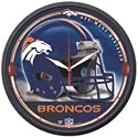 Denver Broncos NFL Wall Clock