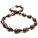 HinsonGayle AAA 10-12mm Chocolate Baroque Pearl Necklace (Extreme Baroque Collection, 18 inches)