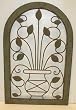 Ivy & Vase Wall Plaque