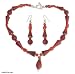 Jewelry set, 'Lava Flow' 0.4 W 17.5 L