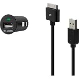 Belkin F8Z446 Micro Auto Charger with Charge Sync Cable