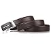 Men's Automatic Buckle Leather Genuine Leather Belts-Black/Brown（D03/04/05）