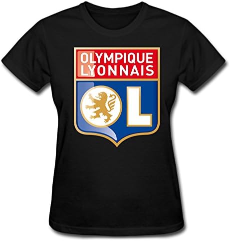 WTOO Women's Olympique Lyonnais T Shirt black XL
