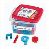 Educational Insights Jumbo Lowercase AlphaMagnets -Color Coded
