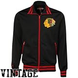Mitchell & Ness Chicago Blackhawks Cross Check Track Jacket Large