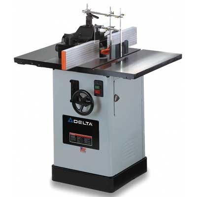 Delta 43-460 1-1/4-Inch Solid Spindle 5 Horsepower Shaper with Micro Adjust Fence, 200/230/460-Volt 3 Phase