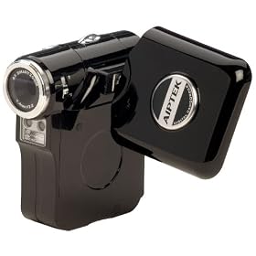 Aiptek PocketDV T300 LE Camcorder with DSC Digital Camera, WebCam and Voice Recorder - Black