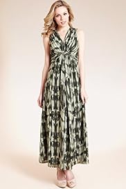 Autograph Sleeveless Woodblock Print Dress