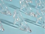 120 Clear Cinderella SLIPPERS Wedding Favors Holder