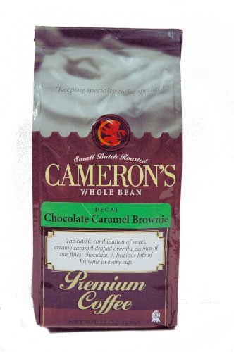 Kitchen Coffee Grinders Camerons Chocolate Caramel Brownie Whole Bean Decaf Coffee 4116ph7A9aL