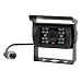 Farb R�ckfahrkamera Nachtsicht IP67 inkl.10 Meter Kabel f�r alle Monitore & f�r WT-7RM, Schwarz