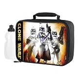 Star Wars Clone Wars Storm Troopers Lunch Box Kit with Water Bottle