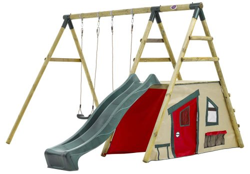 Plum Chacma Wooden Pole Activity Centre