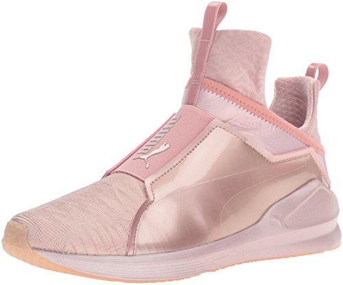 PUMA Women's Fierce Metallic Cross-Trainer Shoe, Rose Gold, 7.5 M US