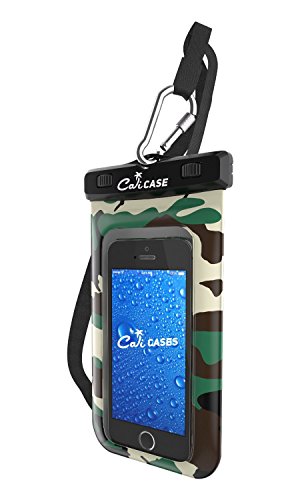Calicase universal waterproof floating case - green cam…