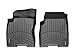 WeatherTech Custom Fit FloorLiners for Nissan Rogue, Rogue Select - 1st Row (441351), Black
