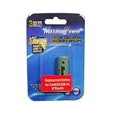 Maximal Power DB CAN NB9L 3.5V 870mA Lithium-Ion Rechargeable Replacement B ....
