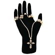 Black Jewelry Hand Showcase Display Ring Stand 6.5"