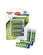 H�hnel Ni-MH-Hochvolt Akku Typ "Mignon AA" 2700 mAh, 1,25V, 4er Pack inkl. Etui