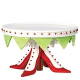 Department 56 Krinkles High Heel Shoe Cake Plate