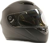Adult Full Face Helmet Matte Black (XX- Large)