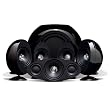 KEF KHT3005BL (SE) 5.1 Home Theater Speaker System (Gloss Black)