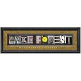 Wake Forest Demon Deacons 8" x 24" Framed Letter Art