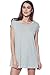 Alexander + David Women's Soft Knit Rounded Neck W/Cap Sleeves