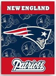 New England Patriots 28"x40" 2-Sided Banner - Football Sports Merchandise