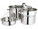 Stainless Steel 20cm Pasta Pot with Steamer Insert
