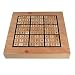 Deluxe Wood Sudoku with Wood Tiles and "Thinking Numbers"