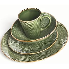 Lotus Leaf 16-pc. Dinnerware Set