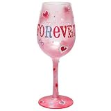 Lolita - Wine Glass - I Believe in Forever by Santa Barbara - GLS11-5516B