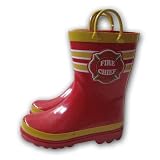 Little Boys Fire Chief Rain Boots Sizes 7/8, 9/10 and 11/12 41173GK4SgL. SL160 Little Boys Fire Chief Rain Boots Sizes 7/8, 9/10 and 11/12