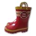 Little Boy's Fire Chief Rain Boots Size 11/12 Red
