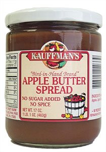 Kauffman Apple Butter No Sugar No Spices 6 count by Dutch Valley