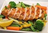 baked bean meals:Wallmonkeys Peel and Stick Wall Decals - Grilled Chicken with Fresh Vegetables - 36