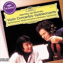 Berg, Stravinsky: Violin Concertos / Perlman, Ozawa