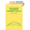 Multivariate Analysis in Community Ecology (Cambridge Studies in Ecology)