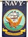 Patriotic USA Military Navy Garden Decorative Flag Banner