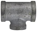 3/4x3/4x1/2 Galvanized Tee