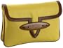 Ananas Kira Clutch,Citrus w/coffee trim,one size