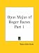 Book Opus Majus of Roger Bacon, Part 1