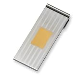 Stainless Steel Gold-plated Money Clip